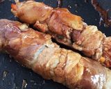 新生姜甘酢漬け味の豚肉巻き♡人参えのき作り方4写真