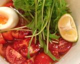 市販の冷麺でコラボ！イタリア✖︎韓国冷麺作り方6写真