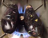 おぼろ豆腐と焼き茄子の冷奴作り方2写真