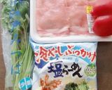 冷しゃぶのっけ、冷やしぶっかけ塩ラーメン作り方1写真