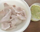 冷しゃぶのっけ、冷やしぶっかけ塩ラーメン作り方2写真