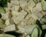 木綿豆腐ときゅうり炒め(●^o^●)作り方6写真
