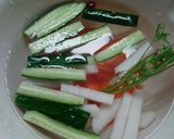 簡単 野菜の甘酢漬け作り方1写真