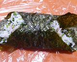 ラフテーとチキナーご飯のおにぎらず作り方6写真