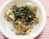 さば缶と厚揚げの卵とじ作り方6写真