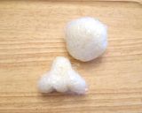 キャラ弁☆梅雨弁てるてる坊主とかたつむり作り方4写真