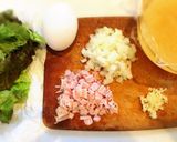 ランチ→ツナ油でガーリックなレタス炒飯♪作り方1写真