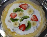 チーズクリーム＆フルーツの♡ミルクレープ作り方20写真