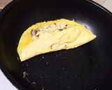 キノコとチーズのオムレツ作り方4写真