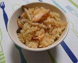 鮭としめじの炊き込みごはん作り方5写真