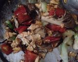 しそ昆布を使ったピリ辛さっぱり炒め作り方5写真