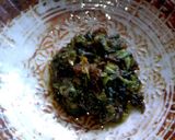 フキノトウの胡麻油炒め作り方3写真
