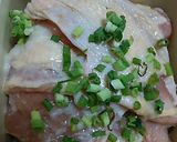 ♥鶏むね肉のねぎの塩麹ｽﾃｰｷ♥作り方1写真