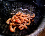干しエビとミニ白菜の麻婆風炒め作り方3写真
