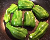 ピーマンの肉詰め☆照り焼き☆鶏ひき肉作り方4写真