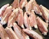 手羽中ハーフカットの簡単甘辛焼き作り方1写真