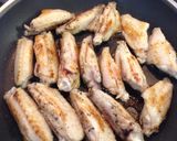 手羽中ハーフカットの簡単甘辛焼き作り方2写真