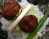 簡単キラキラ夏野菜カツの北本おにぎらず作り方5写真