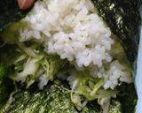 簡単キラキラ夏野菜カツの北本おにぎらず作り方6写真