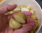 ちびっこ新じゃがの甘辛揚げ煮作り方2写真