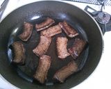 簡単スタミナ　焼肉！にんにく醤油ソース！作り方4写真