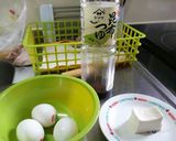 豆腐でかさまし厚焼き玉子♪作り方2写真