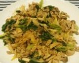 豚肉としめじの生姜醤油ゴマ炒め作り方12写真
