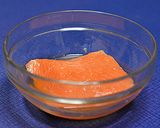 香味漬けレアサーモン ☆ お豆腐ソース作り方1写真