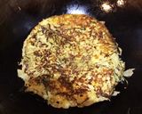 お好み焼きみたいな卵焼き作り方4写真