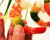 グラデーション海老のピリ辛だれ作り方3写真