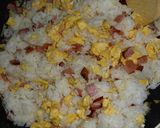 ★彡焼豚と玉子でにんにくレタス炒飯★彡作り方5写真