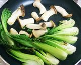 エリンギとチンゲン菜のオイスター炒め作り方2写真