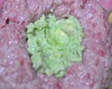 *アボカドチーズハンバーグ☆わさび醤油で作り方8写真