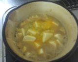 体に染み入る☆玉子豆腐味噌粥作り方3写真