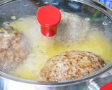*アボカドチーズハンバーグ☆わさび醤油で作り方13写真
