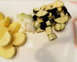 イカと野菜のピリ辛トマト煮作り方1写真