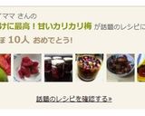 お茶請けに最高！甘いカリカリ梅作り方8写真