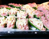 肉汁ブシャー！ピーマンの肉詰め☆作り方3写真