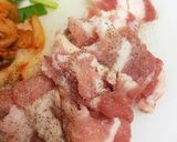 簡単！豚肉とキムチのピリ辛卵とじ丼ぶり作り方3写真