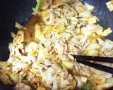 簡単！豚肉とキムチのピリ辛卵とじ丼ぶり作り方7写真