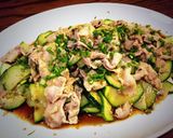 ズッキーニと豚肉のにんにくポン酢･ᴗ･作り方9写真