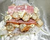 リゾット付♥鱈とベーコンホタテホイル焼作り方2写真
