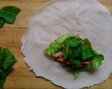 タイの鶏ひき肉・ハーブの生春巻き作り方6写真