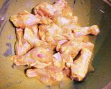 夏の鶏の唐揚！鶏肉の手羽元とカレー粉で作り方2写真