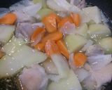 塩鶏とじゃがいもの塩煮作り方4写真