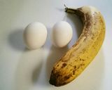 小麦を使わないパンケーキ。(笑)作り方1写真