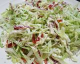 母の味！カリカリベーコンとレタスのサラダ作り方4写真