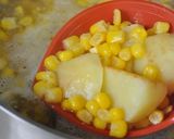 じゃがバタコーンスープ。作り方5写真