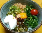 山形のだし＆納豆ねばねば丼★夏バテにも◎作り方8写真