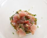 韓国風☆ピリ辛マグロの漬け丼作り方3写真